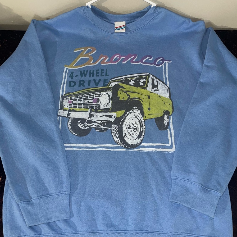 Junk Food Ford Bronco 4WD Fleece Sweatshirt